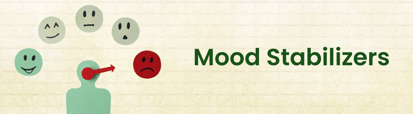 Mood Stabilizers to treat bipolar disorder.