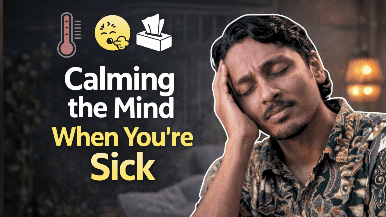 Calming the Mind When You Are Sick: A Mindfulness Practice for Cold, Cough, and Fever