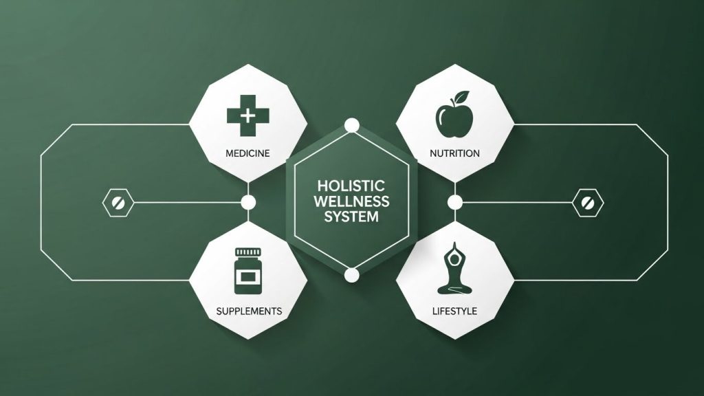 Integrative psychiatry combining medicine, nutrition, and lifestyle